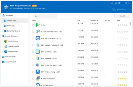 Wise Program Uninstaller Pro 3.2.9.275 Multilingual