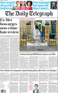 The Daily Telegraph - 25 November 2024