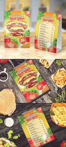 Burger Menu Template