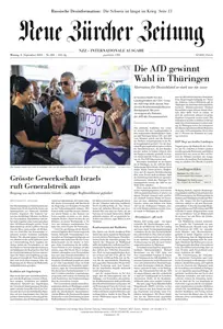 Neue Zurcher Zeitung International  - 02 September 2024