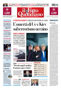 Il Fatto Quotidiano - 24 Agosto 2025