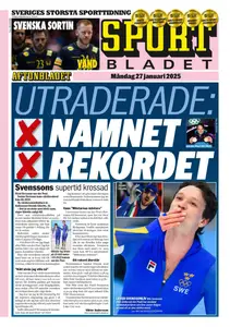 Sportbladet - 27 Januari 2025