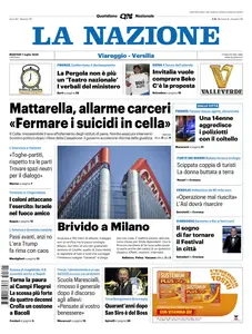 La Nazione Viareggio Versilia - 1 Luglio 2025
