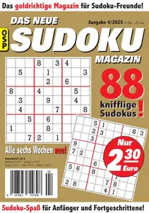 Das Neue Sudoku - Nr.4 2025