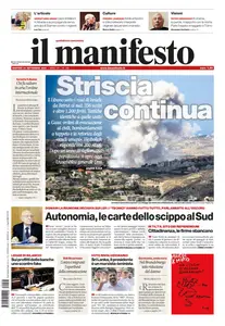 il Manifesto - 24 Settembre 2024