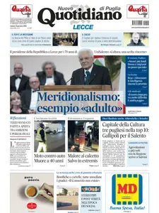 Quotidiano di Puglia Lecce - 18 Gennaio 2025