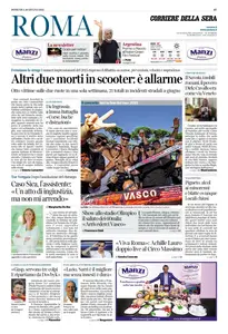 Corriere della Sera Roma - 29 Giugno 2025
