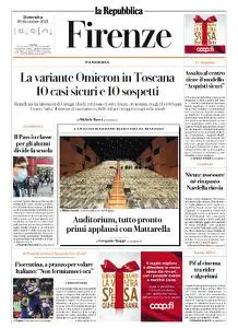 la Repubblica Firenze - 19 Dicembre 2021