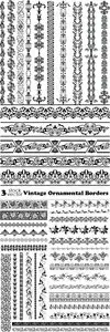 Vectors - Vintage Ornamental Borders