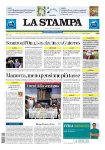 La Stampa Imperia e Sanremo - 25 Ottobre 2023