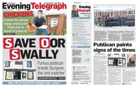 Evening Telegraph Late Edition – October 12, 2020