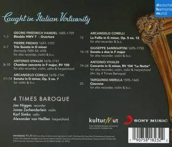 4 Times Baroque - Caught in Italian Virtuosity (2018)