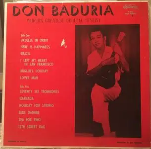Don Baduria - World's Greatest Ukulele Stylist (vinyl rip) (1960) {Bertram International}