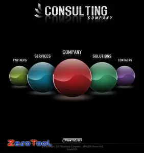 FlashMint 1967 Consulting company flash template