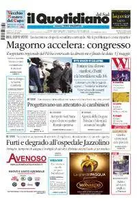 il Quotidiano del Sud Vibo Valentia - 9 Marzo 2018