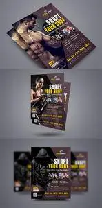 Fitness Flyer PSD