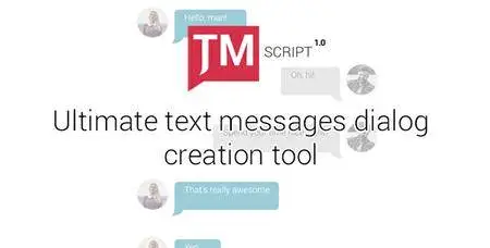 Text Messages Ultimate Kit - TMScript 1.01 - Project for After Effects (VideoHive)