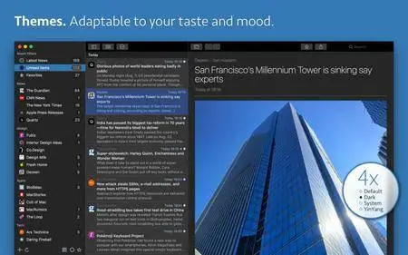 News Explorer 1.2.2 Mac OS X