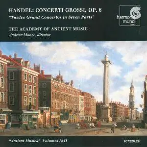 Handel- AoAM, Manze - Concerti grossi, Op. 6 (1998, Harmonia Mundi # HMU907228.29)