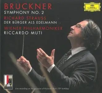 Vienna Philharmonic Orchestra & Riccardo Muti - Bruckner: Symphony No.2 In C Minor, WAB 102 (2CD) (2017)