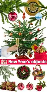 New Year objects