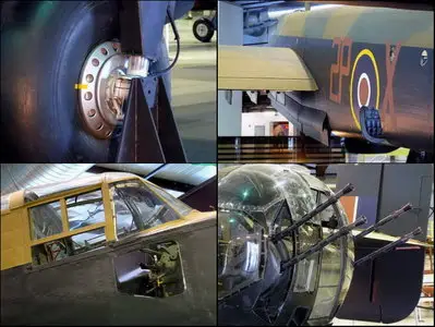 Handley Page Halifax Bomber Wall Around