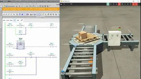 Factory Io Programming Simulation With Siemens Tia Portal