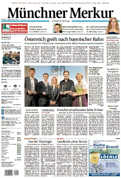 Münchner Merkur vom 15. April 2010