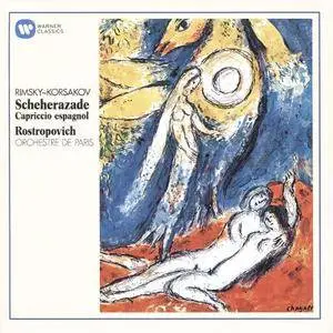 Orchestre de Paris & Mstislav Rostropovich - Rimsky-Korsakov: Scheherazade; Capriccio espagnol (2016)