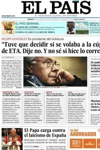 El País. 7 Noviembre