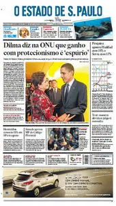 Jornal O Estado de São Paulo - 26 de setembro de 2012 - Quarta