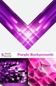 Vectors - Purple Backgrounds