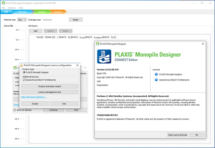 PLAXIS Monopile Designer CONNECT Edition V21 Update 1