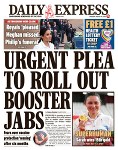 Daily Express - 26 August 2021