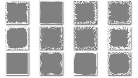 Photoshop Collection: Overlays/Frames (15 items)