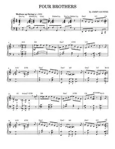 Four Brothers - Jimmy Giuffre (Piano Solo)