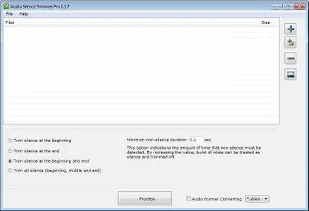 Audio Silence Trimmer Pro 1.1.7 Portable