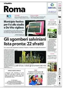 la Repubblica Roma – 23 aprile 2019