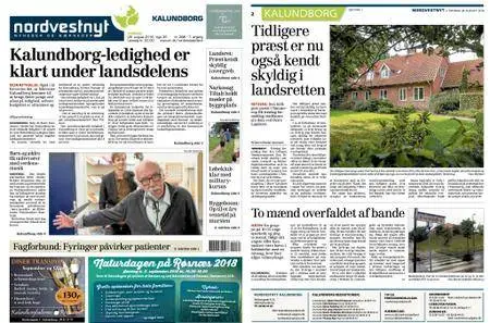 Nordvestnyt Kalundborg – 28. august 2018