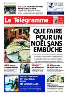Le Télégramme Quimperlé – 23 décembre 2020