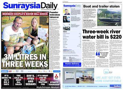 Sunraysia Daily – March 14, 2018