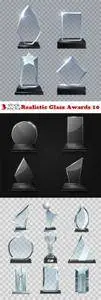 Vectors - Realistic Glass Awards 10