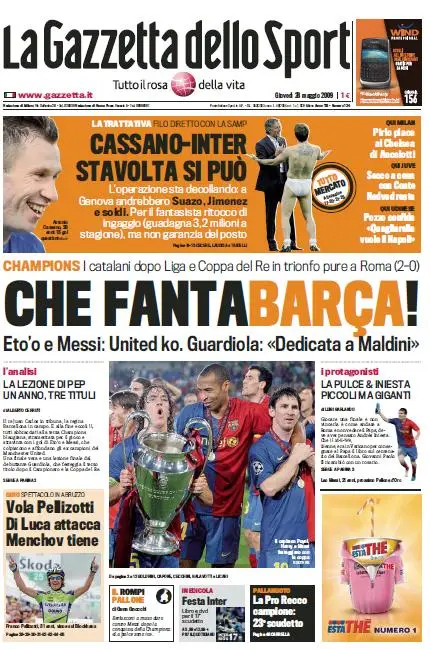 La Gazzetta dello Sport (28-05-09)