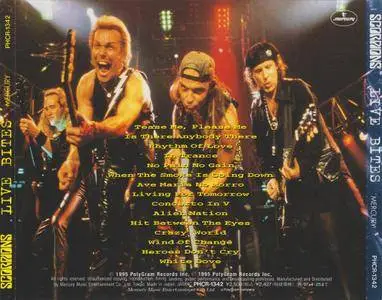 Scorpions - Live Bites (1995) [Japanese edition]