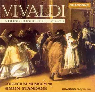 Collegium Musicum 90, Simon Standage - Vivaldi: String Concertos, Vol.2 (2001) (Repost)