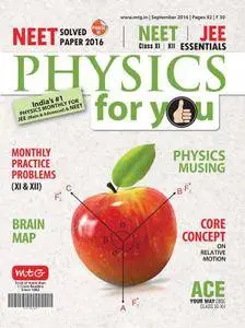 Physics For You - September 2016