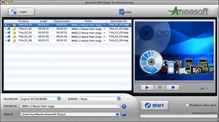 Aneesoft DVD Ripper Pro 2.9.8.0