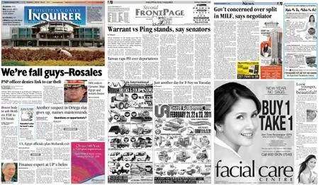 Philippine Daily Inquirer – February 07, 2011