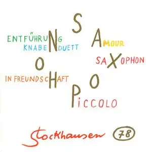 Karlheinz Stockhausen - Saxophon (2005) {Stockhausen-Verlag No. 78}