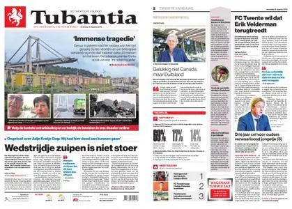 Tubantia - Enschede – 15 augustus 2018